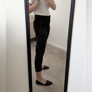M.M.Lafleur cropped black pants, size 10